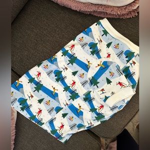 Hanna Andersson Pet Pajamas, Size Large, Ski Slope Pattern